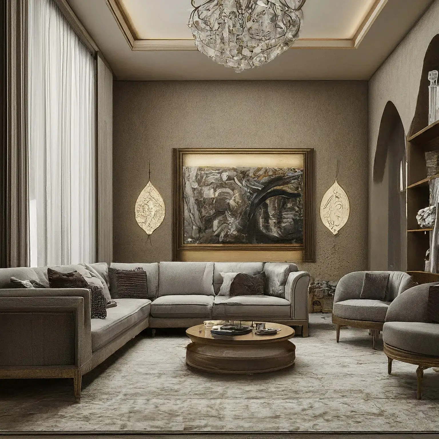 Make the Saudi living room decor a distinguished place 5	
